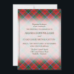 Tartan Beauty Clan MacNaughton MacNachtan Kariert<br><div class="desc">Schöne Hochzeitseinladung mit dem tartan-karierte des schottischen Clan MacNaughton MacNachtan</div>