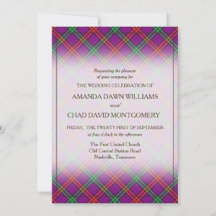 Tartan Beauty Clan Montgomery Scottish Kariert