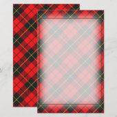 Tartan Beauty Clan Wallace Kariert (Vorne/Hinten)