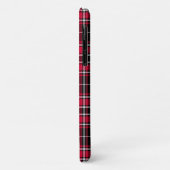 Tartan - Black Lumberjack Red and Off White Case-Mate iPhone Hülle (Hinten/Links)