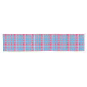 Tartan blau und rot kurzer tischläufer (Horizontal)