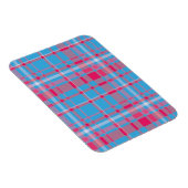 Tartan blau und rot magnet (Rechte Seite)