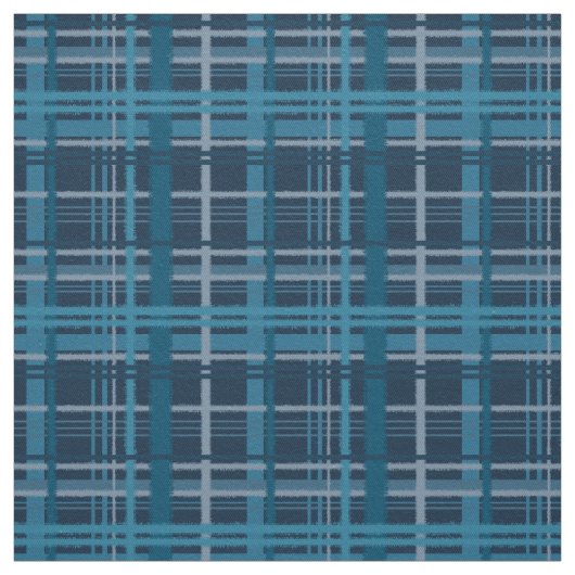 Tartan-blaues Muster Stoff (Muster)