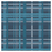 Tartan-blaues Muster Stoff (Nahaufnahme)