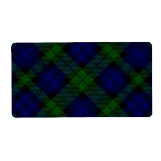 Tartan Blue Green Kariert (Vorne)