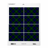 Tartan Blue Green Kariert (Vorne)