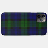 Tartan Blue Green Kariert Case-Mate iPhone Hülle (Rückseite (Horizontal))