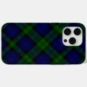 Tartan Blue Green Kariert Case-Mate iPhone Hülle (Rückseite (Horizontal))