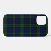 Tartan Blue Green Kariert Case-Mate iPhone Hülle (Rückseite (Horizontal))