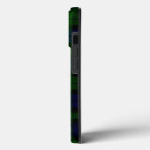 Tartan Blue Green Kariert Case-Mate iPhone Hülle (Rückseite / Links)