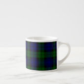 Tartan Blue Green Kariert Espressotasse (Rechts)