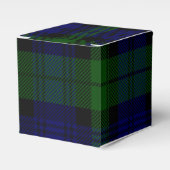 Tartan Blue Green Kariert Geschenkschachtel (Vorderseite)