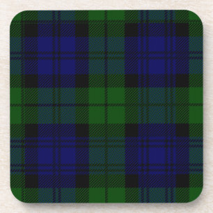 Tartan Blue Green Kariert Getränkeuntersetzer
