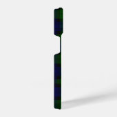 Tartan Blue Green Kariert iPhone Hülle (Rechte Seite)