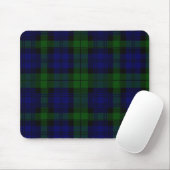 Tartan Blue Green Kariert Mousepad (Mit Mouse)