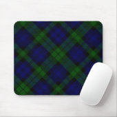 Tartan Blue Green Kariert Mousepad (Mit Mouse)