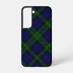 Tartan Blue Green Kariert Samsung Galaxy Hülle