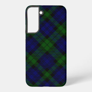Tartan Blue Green Kariert Samsung Galaxy Hülle