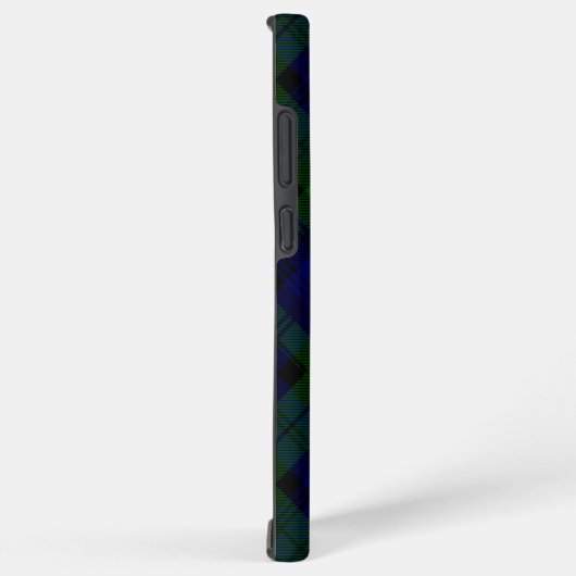 Tartan Blue Green Kariert Samsung Galaxy Hülle (Rechte Seite)