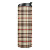 Tartan Brown Thermosbecher (Nach links gedreht)