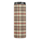 Tartan Brown Thermosbecher (Rückseite)