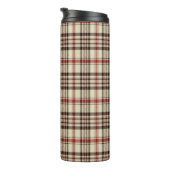 Tartan Brown Thermosbecher (Nach rechts gedreht)