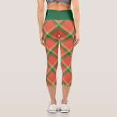 Tartan Capri Leggings (Rückseite)
