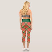 Tartan Capri Leggings (Rückseite)