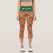 Tartan Capri Leggings (Vorderseite)