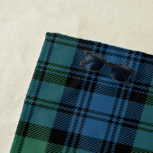 Tartan Christmas Clan Campbell Personalisiert Kari Strandtuch (Beispiel)
