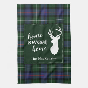 Tartan Christmas Clan MacKenzie Personalisiert Geschirrtuch
