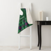 Tartan Christmas Sweet Zuhause Kariert Personalisi Sherpadecke (Beispiel)