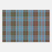 Tartan Clan Anderson Checkered Kariertes Muster Geschenkpapier Set (Vorderseite 3)