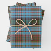 Tartan Clan Anderson Checkered Kariertes Muster Geschenkpapier Set (Beispiel)