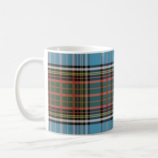 Tartan Clan Anderson Kariert Kaffeetasse (Links)