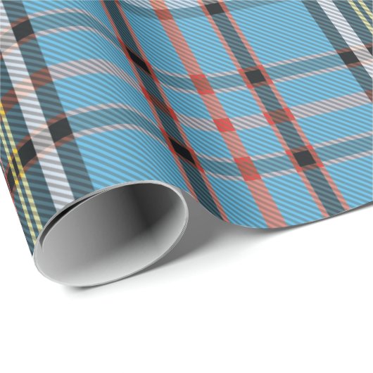 Tartan Clan Anderson Kariert Karo Geschenkpapier (Rolleneckpunkt)