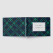 Tartan Clan Black Watch Wedding Gästebuch (Voll)