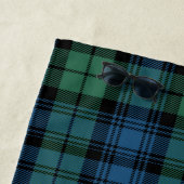 Tartan Clan Campbell Kariert Blue Green Checkered Strandtuch (Beispiel)