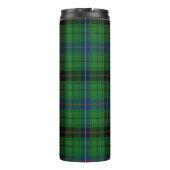 Tartan Clan Davidson Kariert Green Black Karo Thermosbecher (Rückseite)