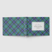 Tartan Clan Douglas Kariert Guest Book Gästebuch (Voll)