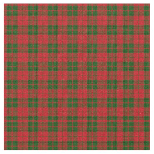 Tartan Clan Drummond Kariertes Muster Stoff (Nahaufnahme)