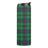 Tartan Clan Duncan Kariert Green Red Blue Karo Thermosbecher (Nach links gedreht)