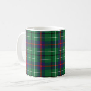 Tartan Clan Duncan Karo Grün Rot Blau Karomuster Kaffeetasse