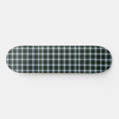 Tartan Clan Gordon Kariert Lila Green Checkered Skateboard (Horizontal)