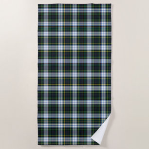 Tartan Clan Gordon Kariert Lila Green Checkered Strandtuch