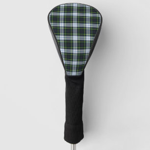 Tartan Clan Gordon Kariert weiß grün kariert Golf Headcover