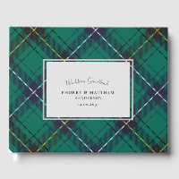 Tartan Clan Henderson Kariert Guest Book