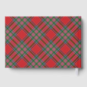 Tartan Clan MacBean Wedding Gästebuch (Rückseite)