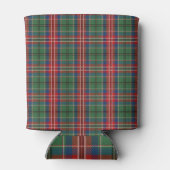 Tartan Clan MacCulloch Red Green Kariert Pattern Dosenkühler (Rückseite)