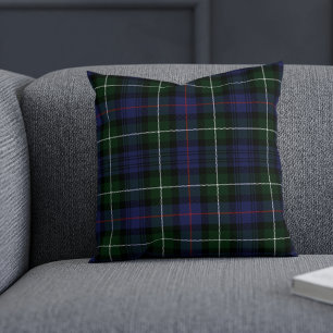 Tartan Clan MacKenzie Lila Grün Rustikal Kissen